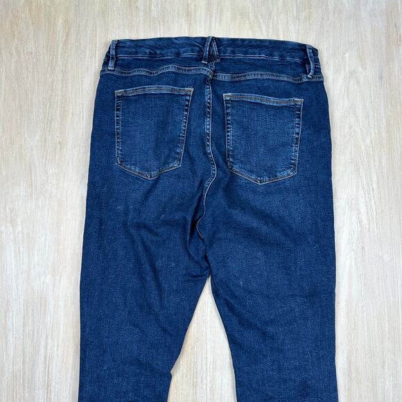 Good American Good Legs Skinny High Rise Stretch Casual Everyday Denim Jeans 16 - Picture 12 of 16